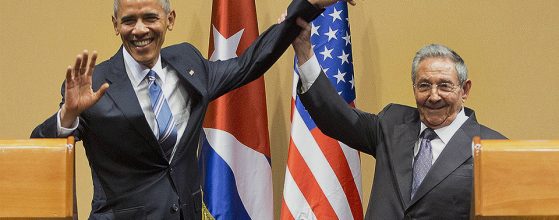 Obama and Castro