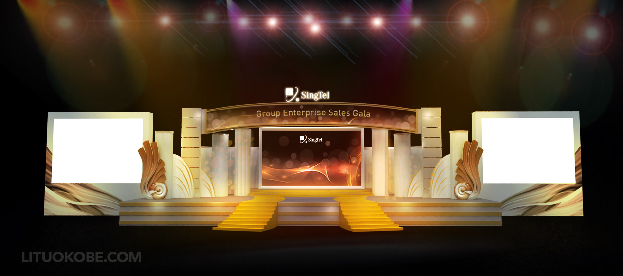 SingTel Group Enterprise Gala Stage 1